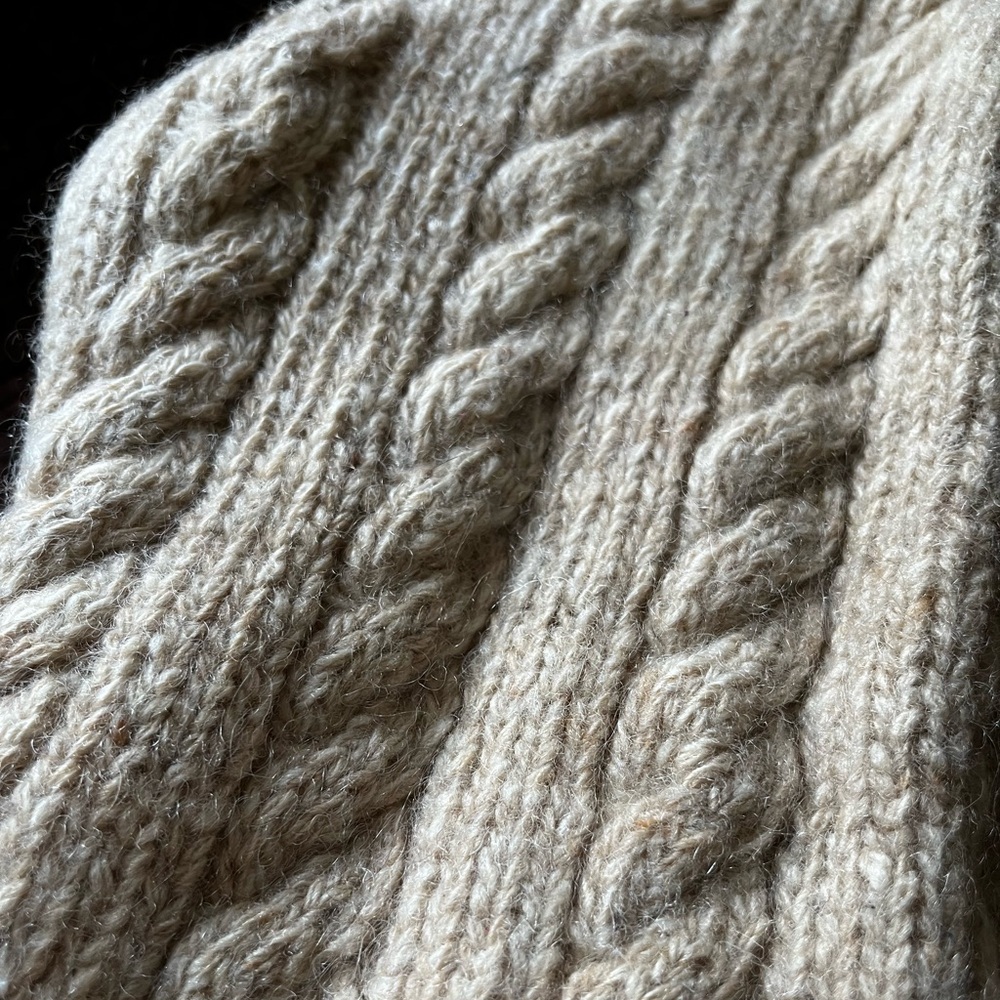 Vintage PRL Cable Knit Sweater - Picture 4 of 7